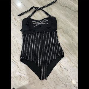 Disney Tim Burton’s Nightmare before Christmas one piece bathing suit!